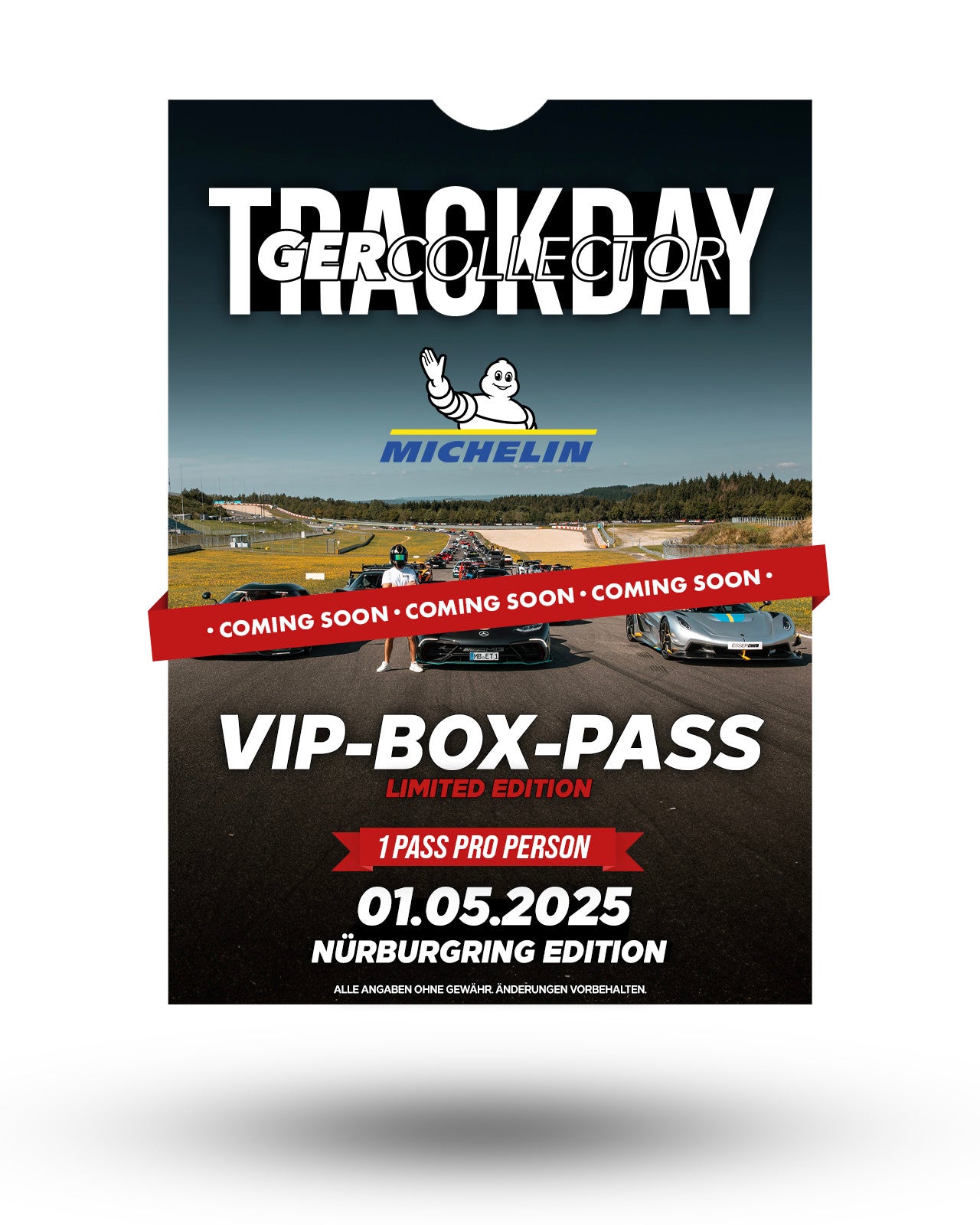 GERCollector Trackday 2025 Nürburgring GP Box-Pass