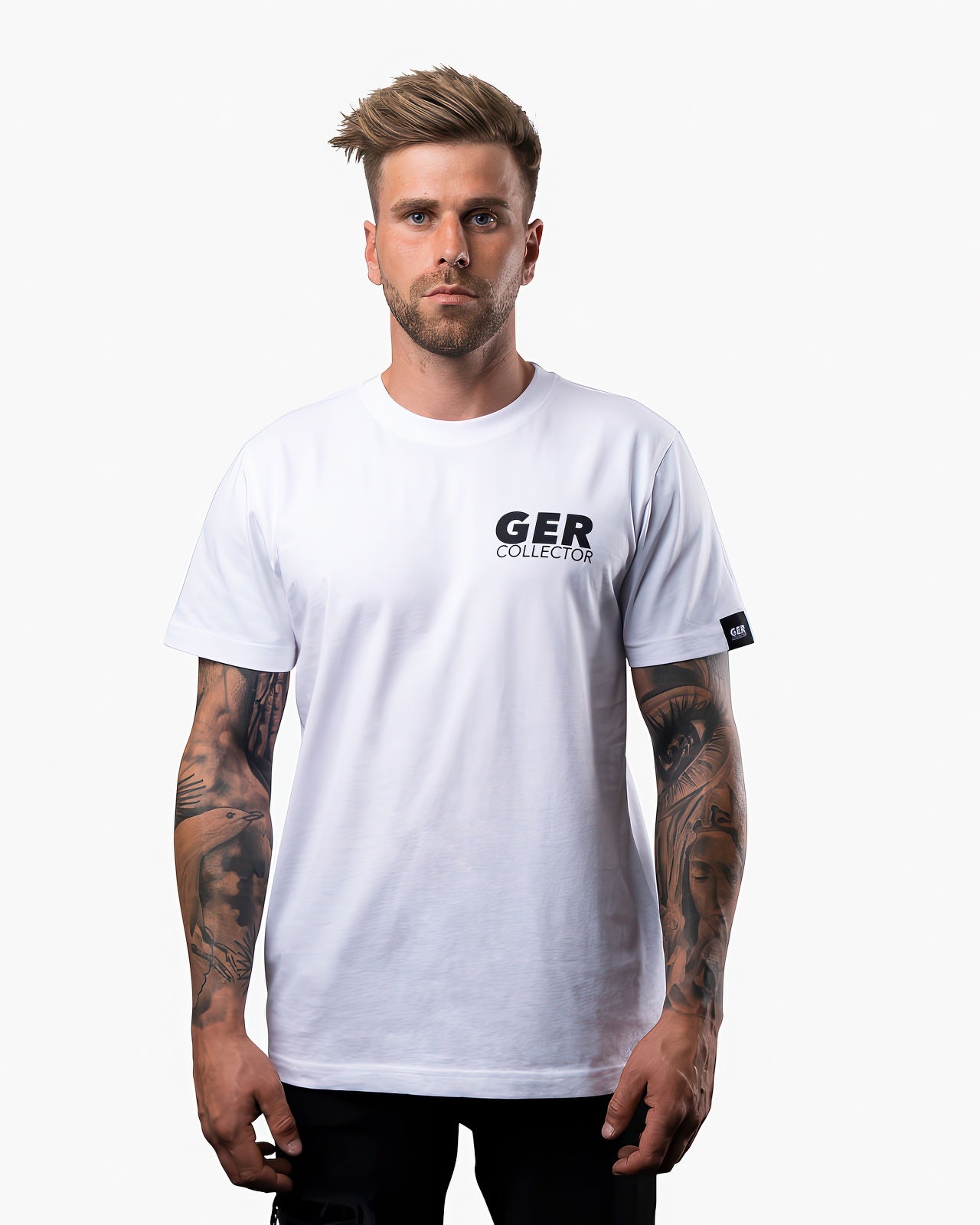 Backprint GERCollector Logo T-Shirt White