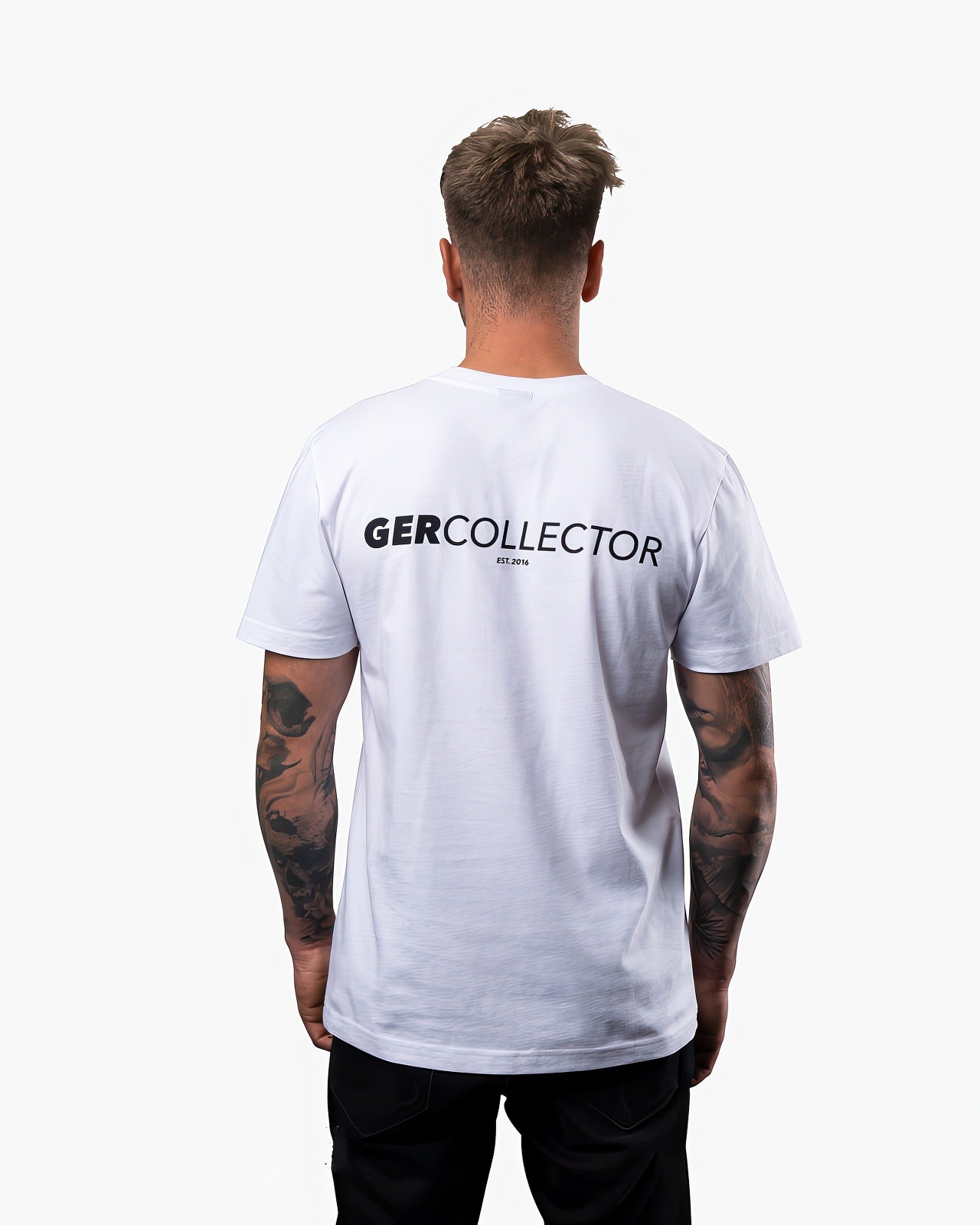 Backprint GERCollector Logo T-Shirt White