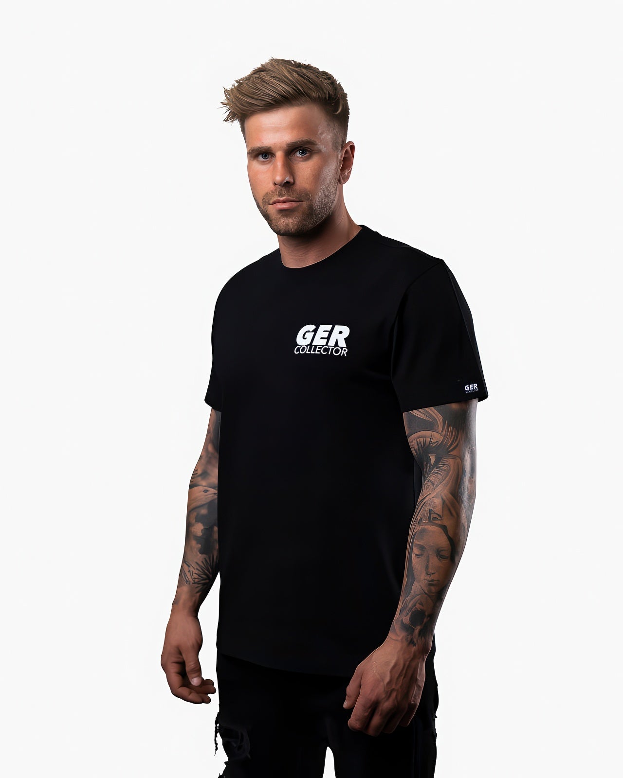 Backprint GERCollector Logo T-Shirt Black