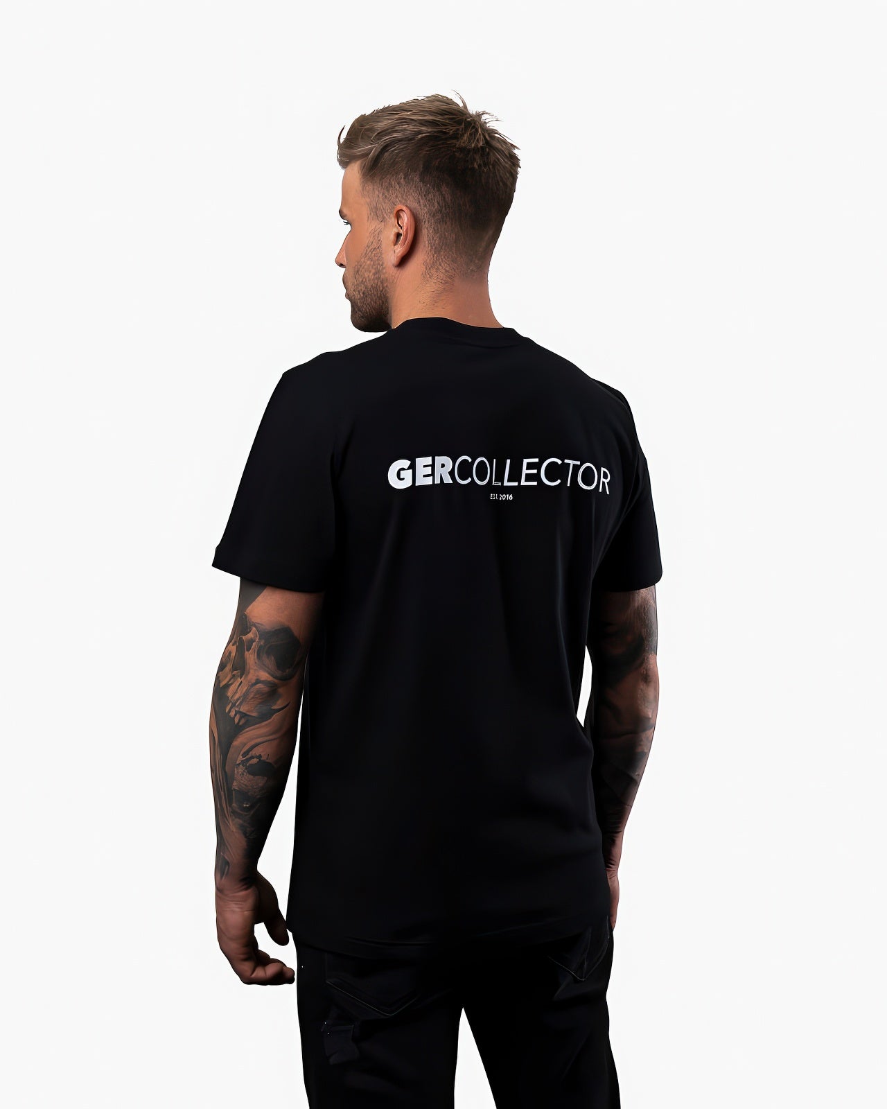 Backprint GERCollector Logo T-Shirt Black