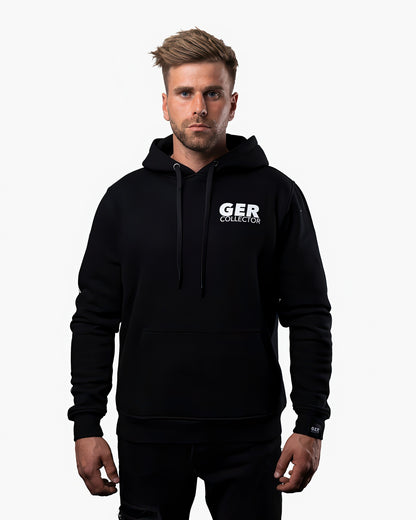 Backprint GERCollector Logo Hoodie Black