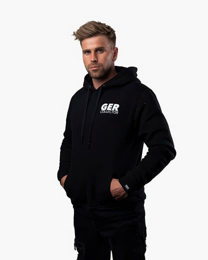 Backprint GERCollector Logo Hoodie Black